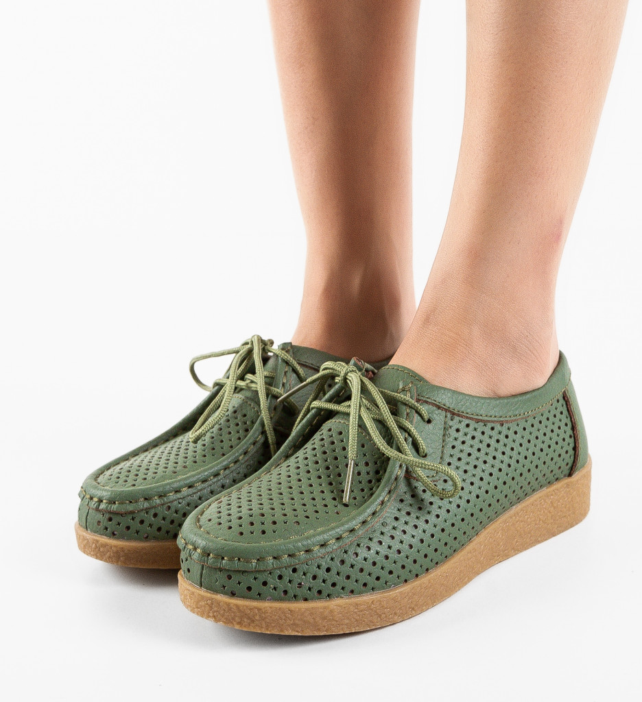 Pantofi Casual Yorker Verzi - Stil și Confort - imagine 3