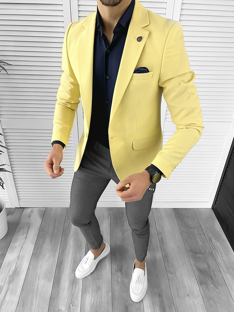 Tinuta 3 Piese Smart Casual Barbati Slim Fit