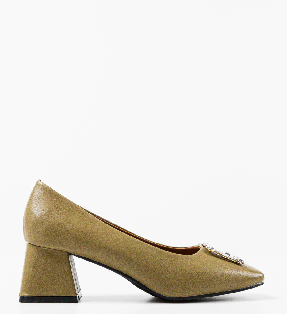 Pantofi Blevins Khaki - Eleganță și Confort - imagine 5