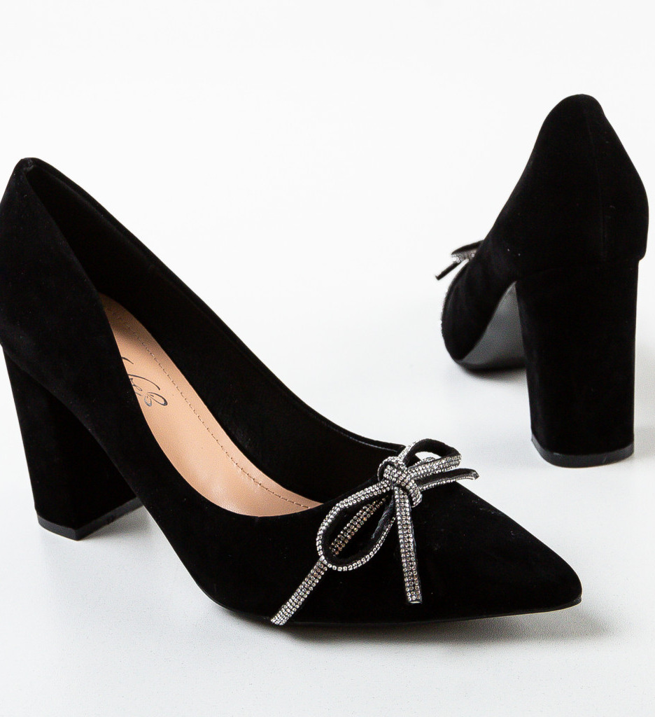 Pantofi Nieve Dama Negri | Stil și Eleganță - imagine 5