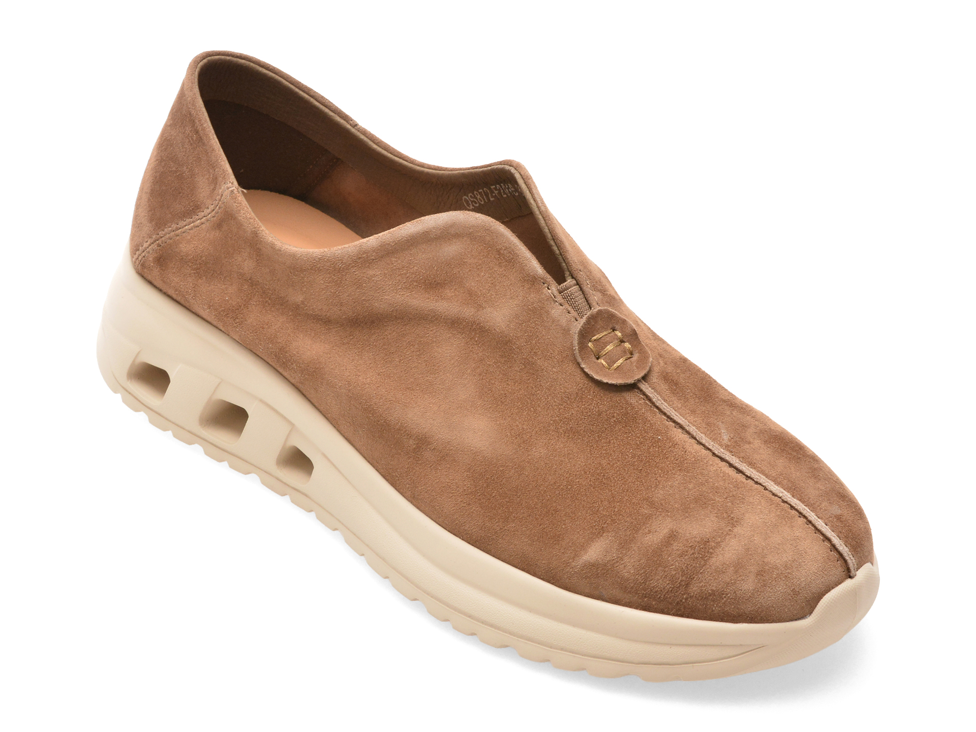 Pantofi Sport Dama Epica Gri Piele Intoarsa