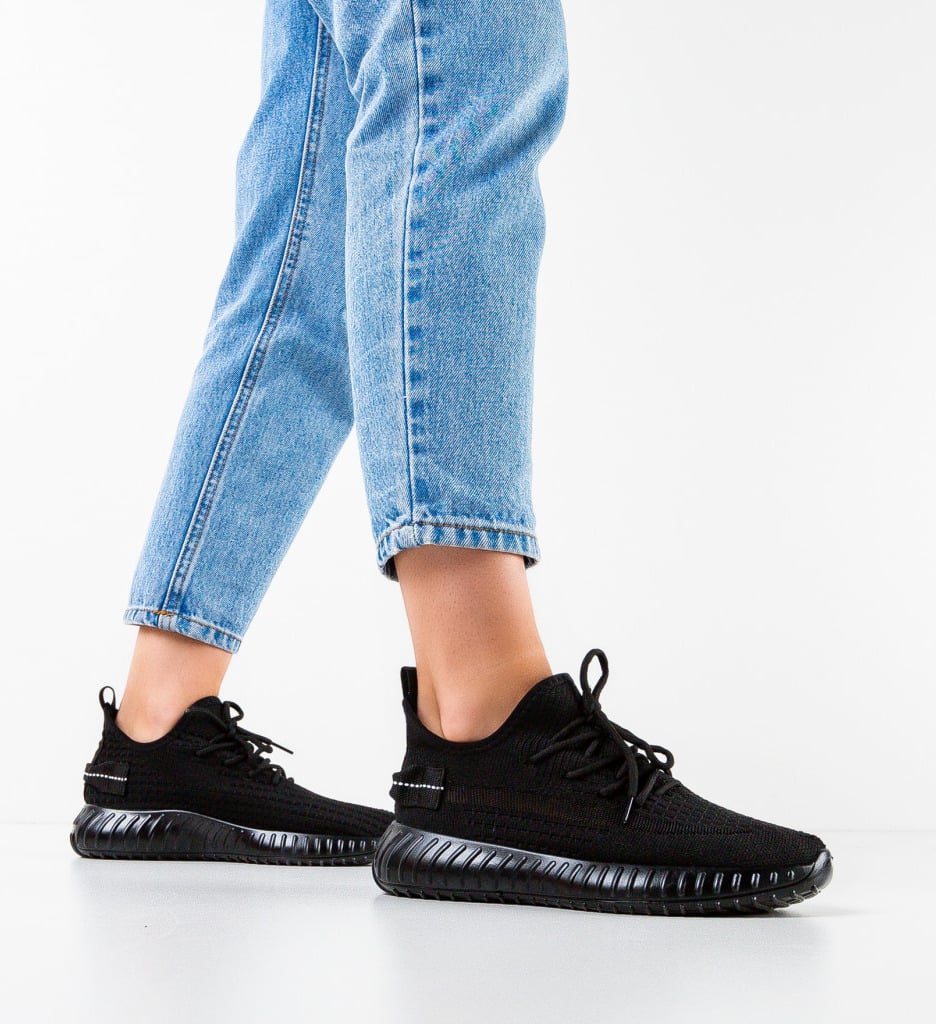 Sneakers Dama Lennon Negri | Confort și Stil