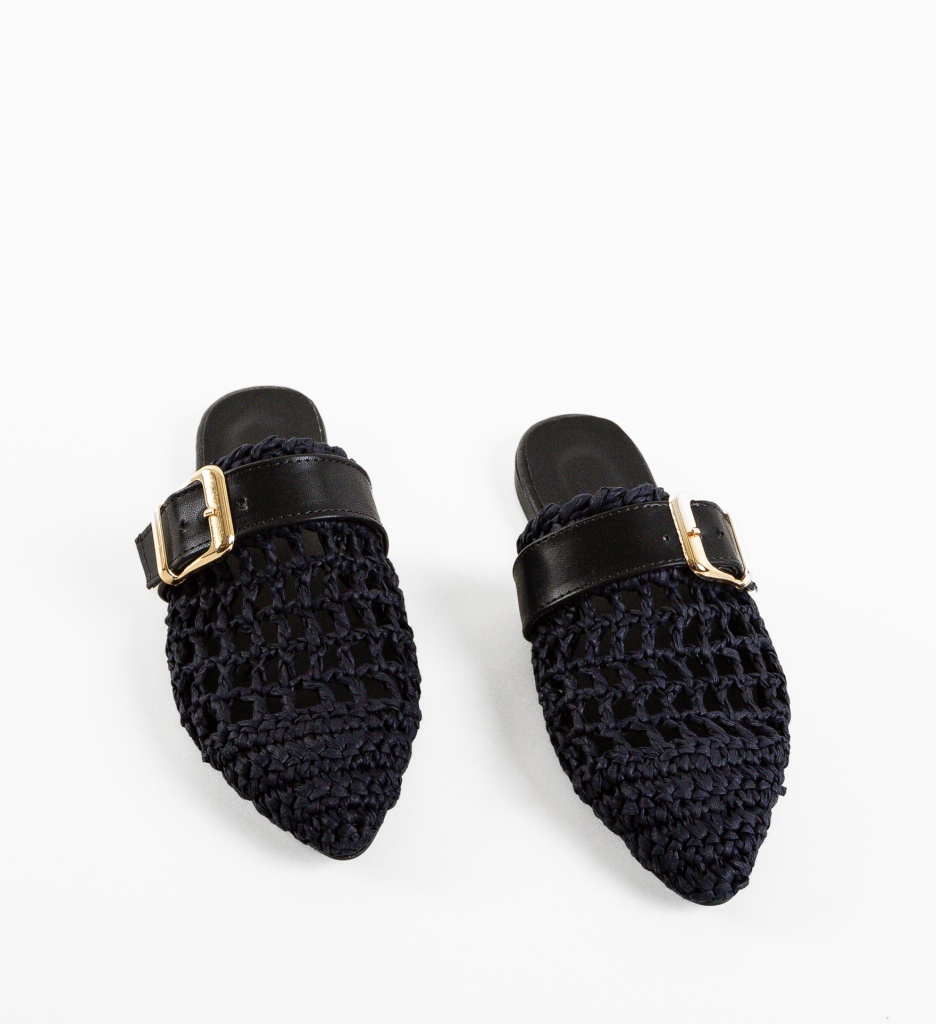 Papuci Beachy Bleumarin - Confort Vară - imagine 4