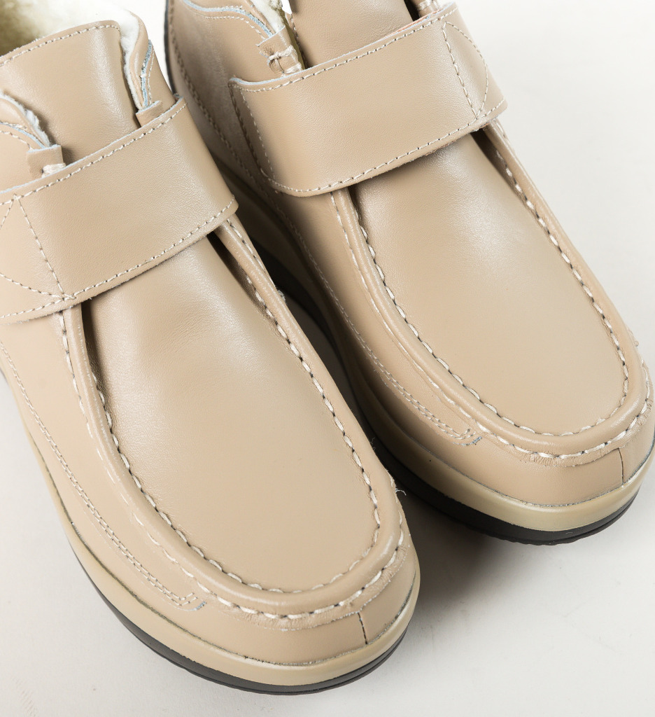Pantofi Casual Jistry Bej | Confort și Stil - imagine 6