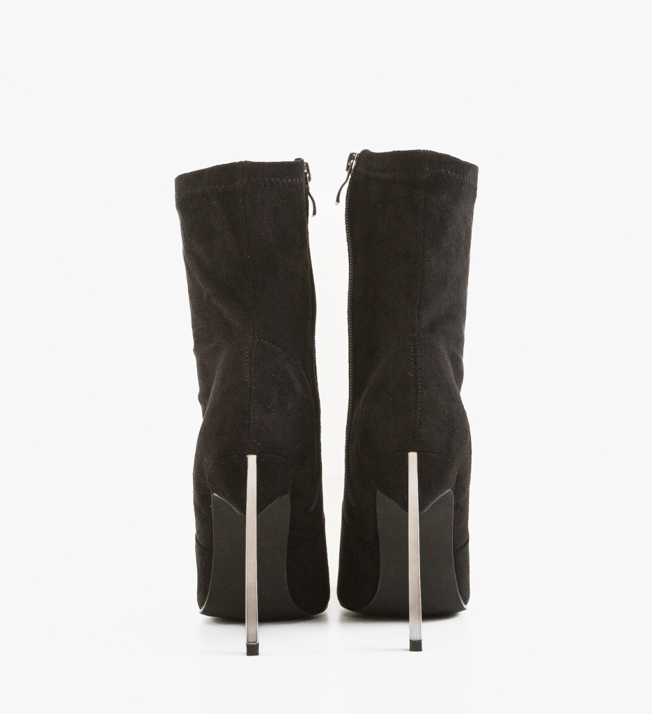 Botine Dama Merzelyo Negre - Stil Urban Modern - imagine 5