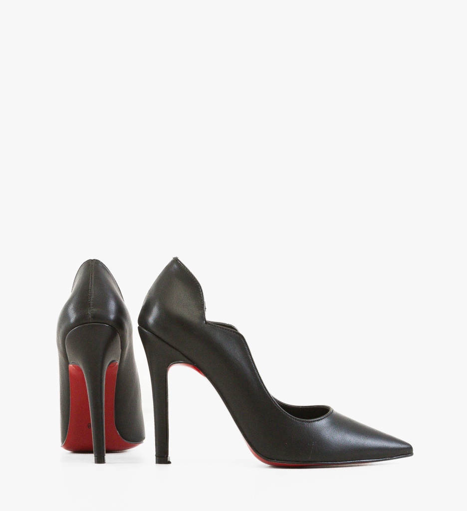 Pantofi Stiletto Dama Stypas Negri Eleganți - imagine 5