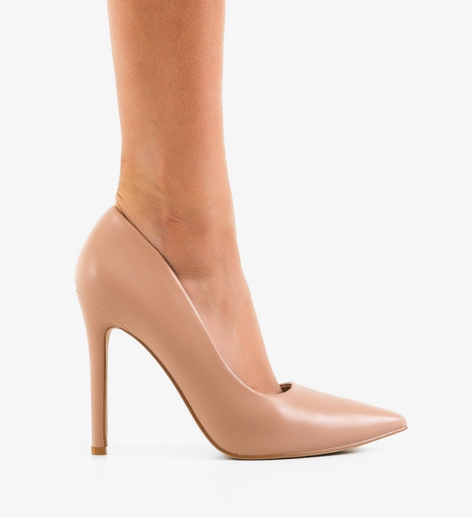 Pantofi Chance Nude cu Toc - Eleganță și Stil - imagine 7