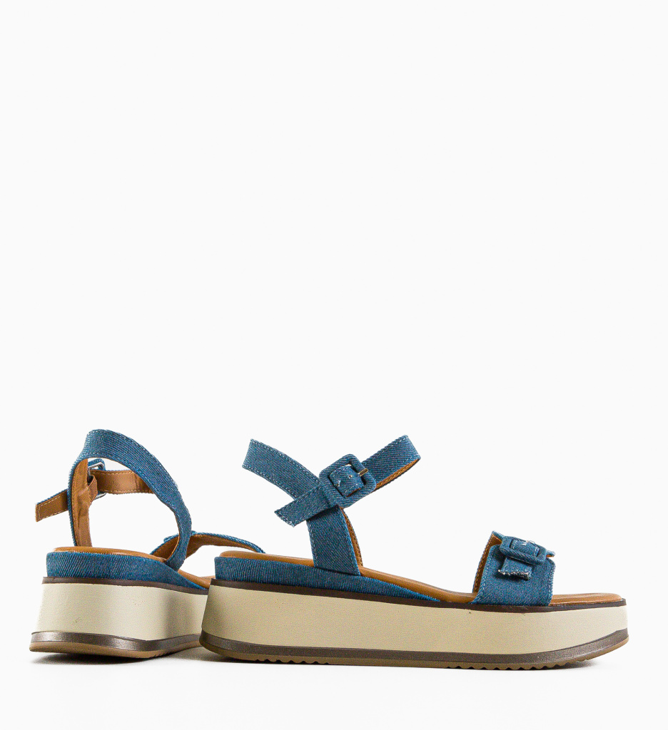 Platforme Dama Albastre Said | Stil si Confort - imagine 6