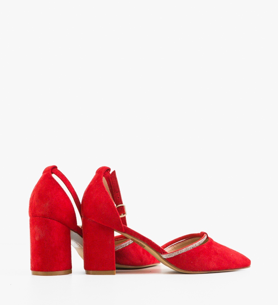 Pantofi Kasya Rosii | Eleganță și Stil - imagine 8