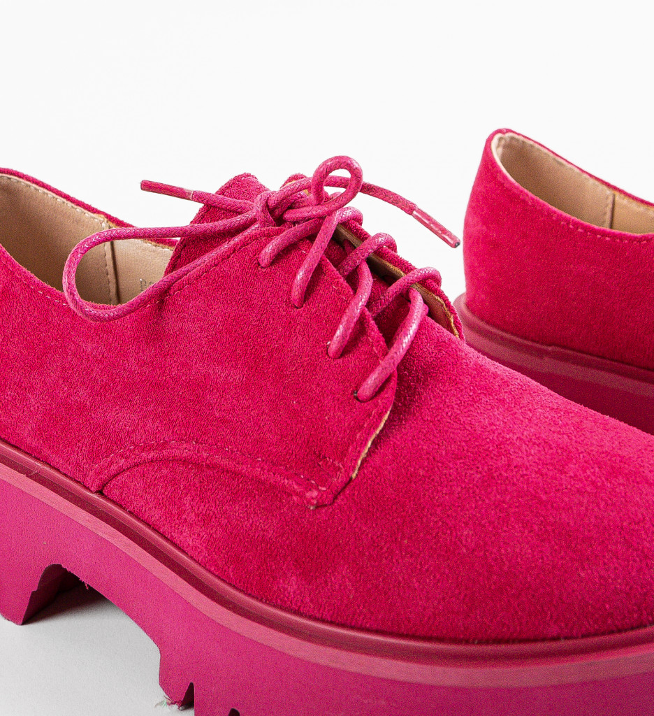 Pantofi Casual Dama Maisie Fuchsia | Stil si Confort - imagine 8