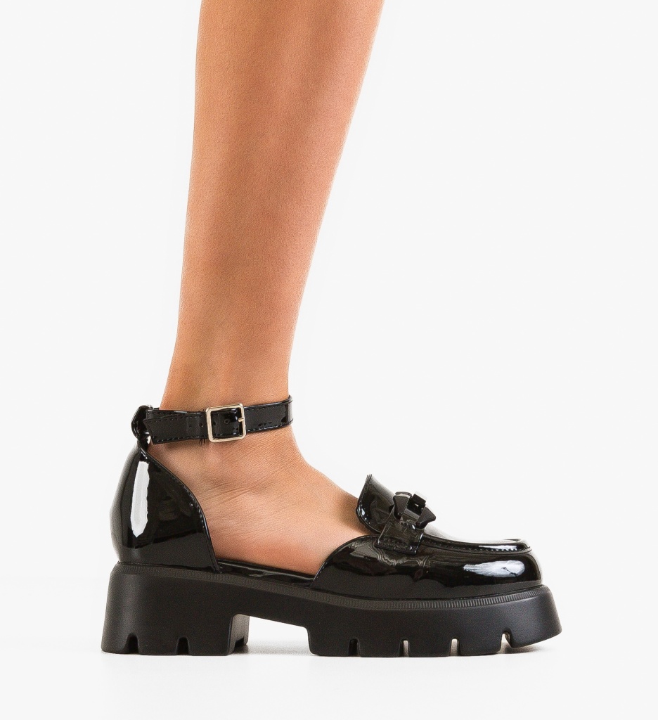 Pantofi Casual Karmel Negri - Confort și Stil - imagine 8