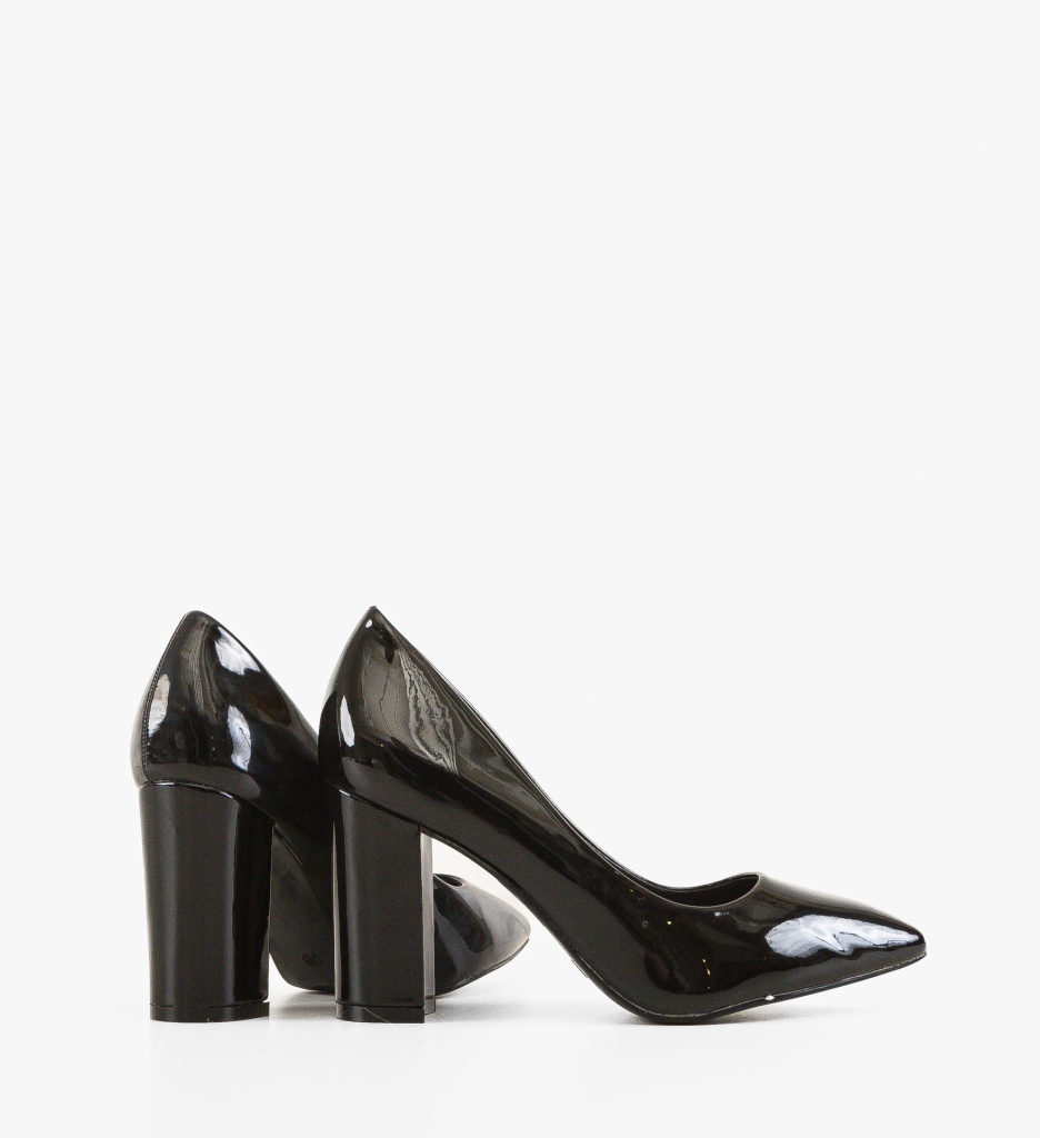 Pantofi cu Toc Mendoza Negri - Eleganță Maximă - imagine 4