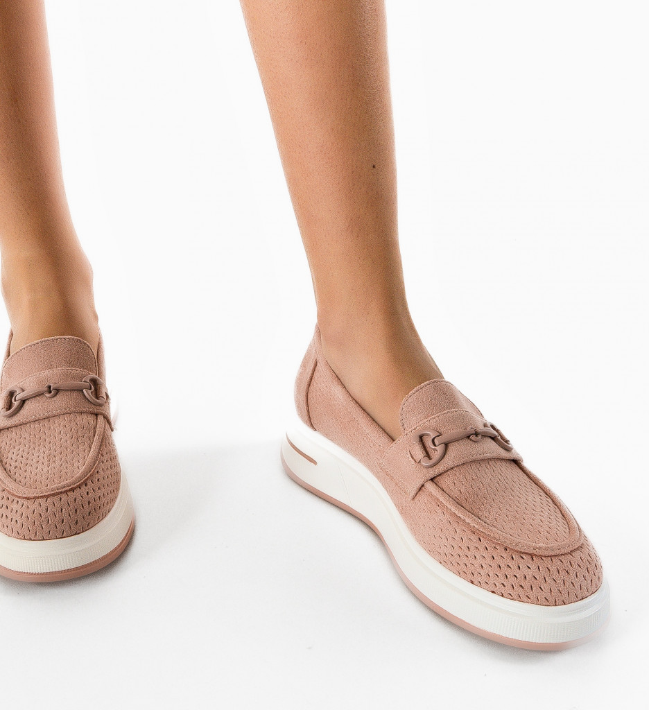 Pantofi Casual Ekine Roz - Stil și Confort