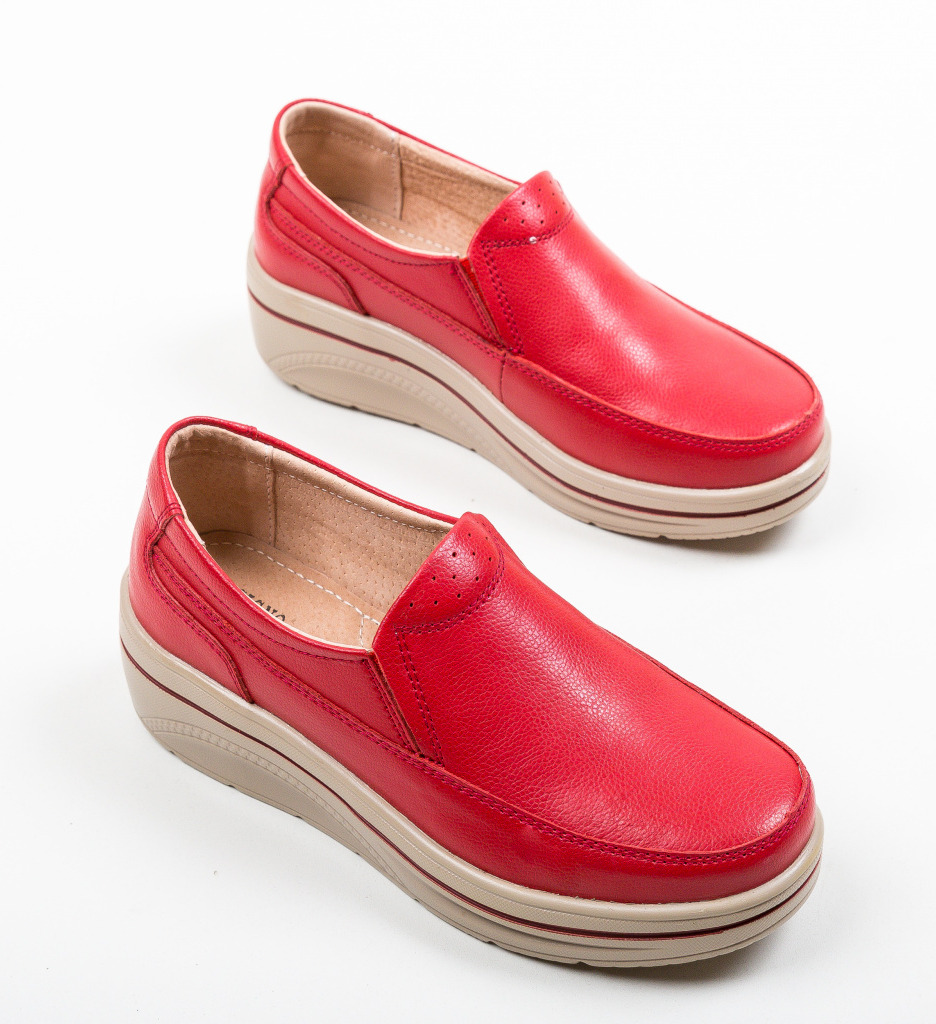 Pantofi Casual Rankin Rosii - Stil și Confort - imagine 4