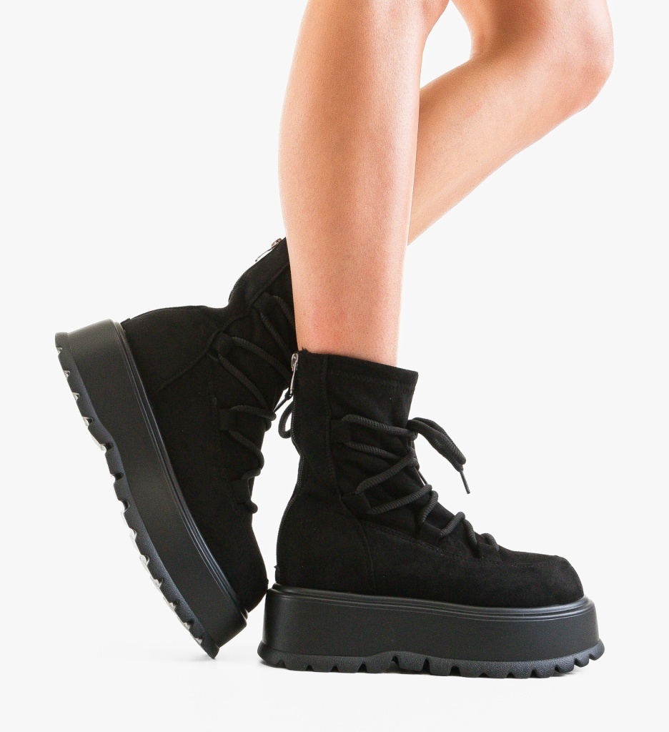 Ghete Dama Amore Negre 2 | Eleganță și Stil - imagine 6