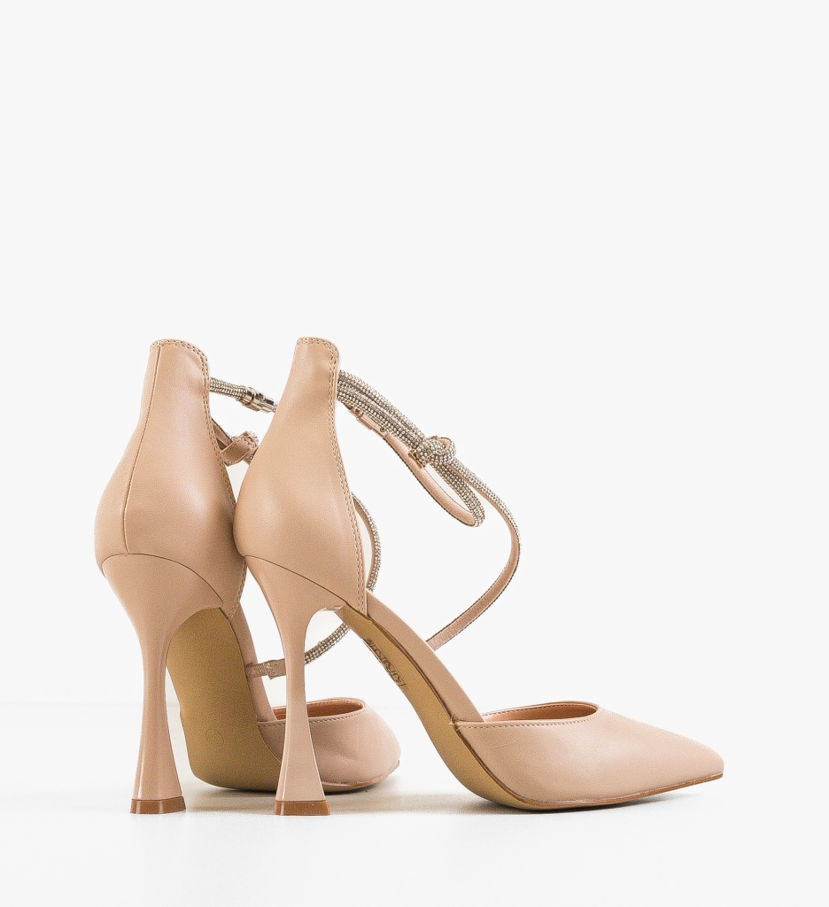 Pantofi Fatima Bej - Eleganță și Confort - imagine 2