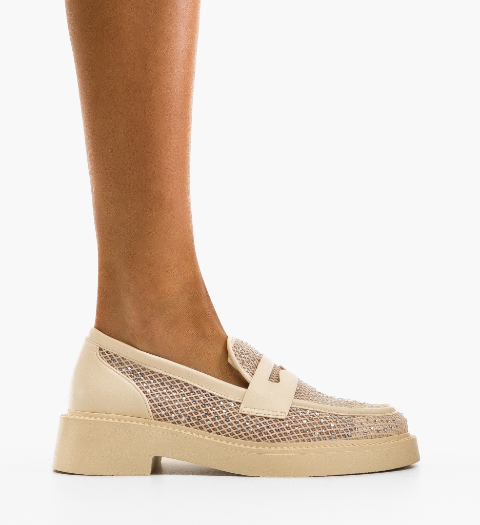 Pantofi Hoffm Bej | Confort și Stil Casual - imagine 6
