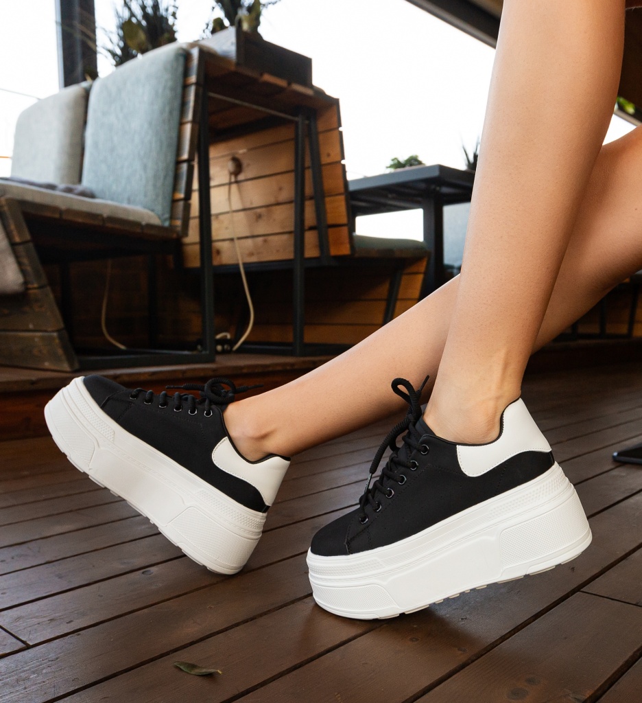 Sneakers Dama Vyha Negri - Confort și Stil - imagine 5