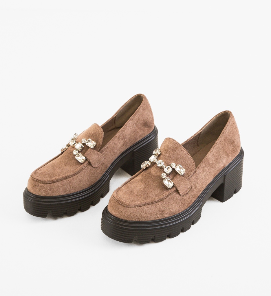 Pantofi Casual Dama Khursh Khaki | Confort si Stil