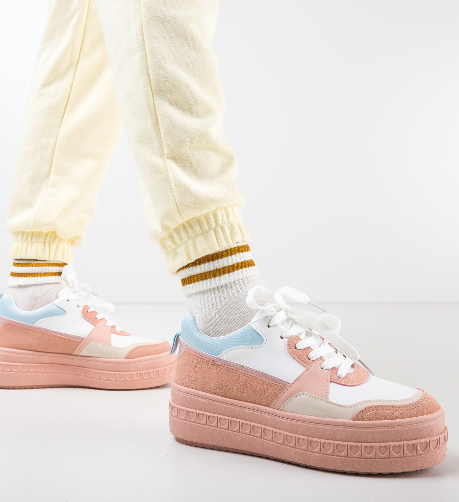 Pantofi Sport Kajol Roz - Confort și Stil - imagine 2