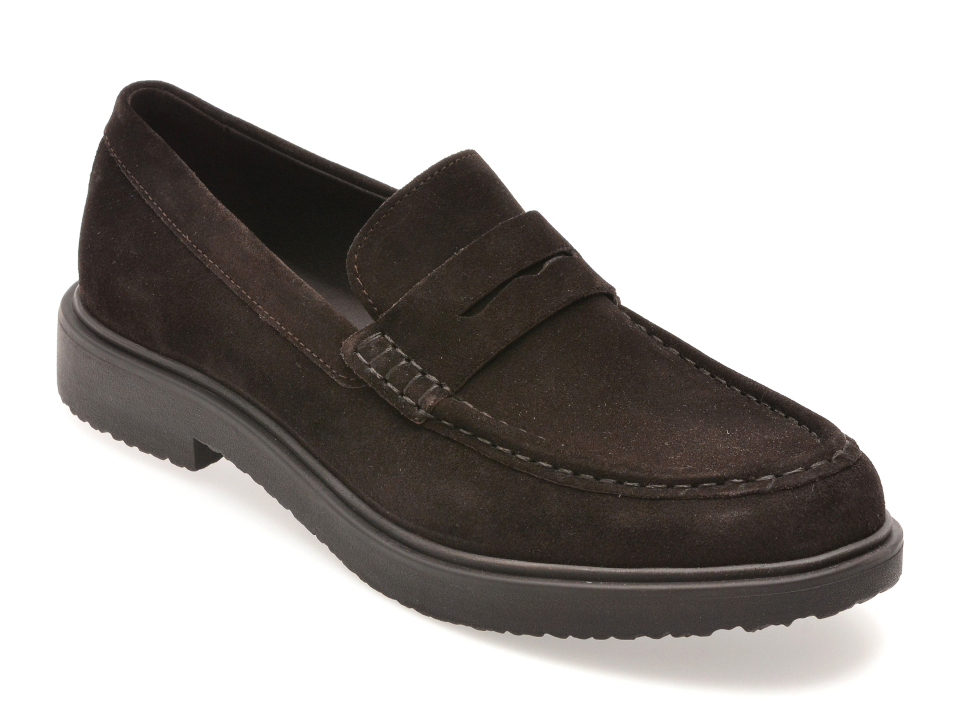 Mocasini Geox Barbati, Piele Intarsa, Confort