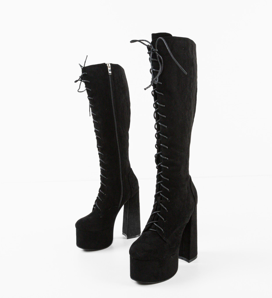 Cizme Bellona Negre - Eleganță și Confort - imagine 7