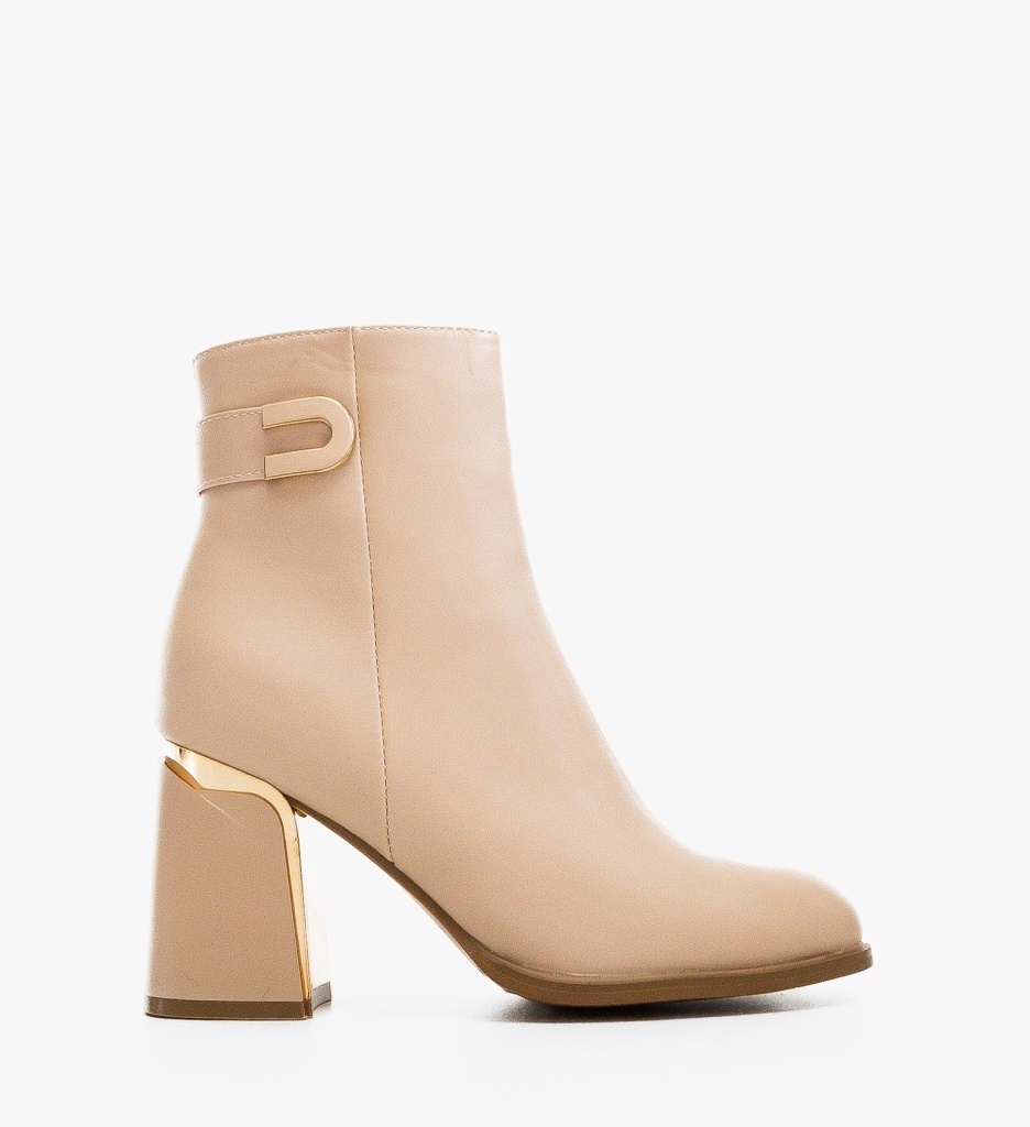 Botine Dama Sammy Bej - Eleganță și Confort - imagine 6