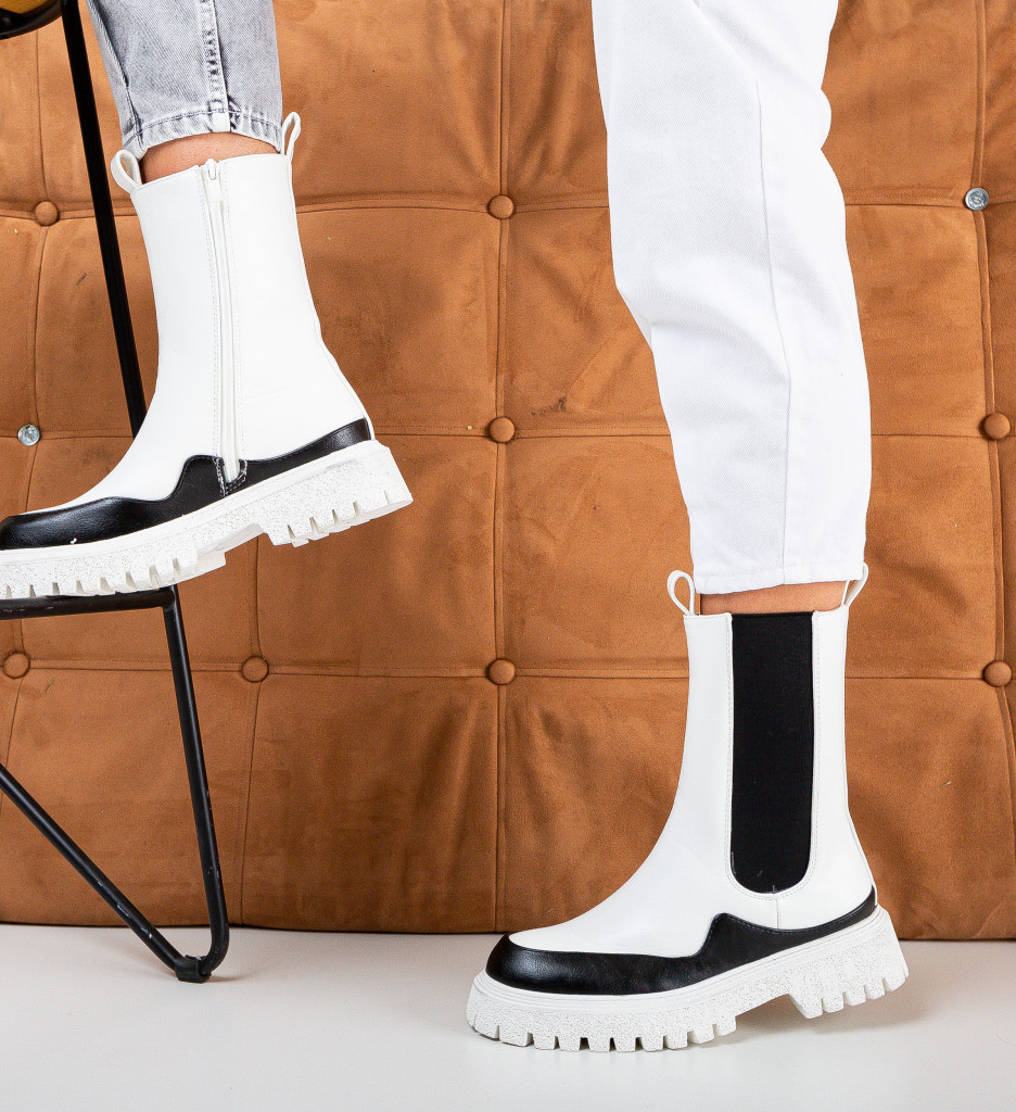 Ghete Dunkley Albe | Stil & Confort - imagine 3