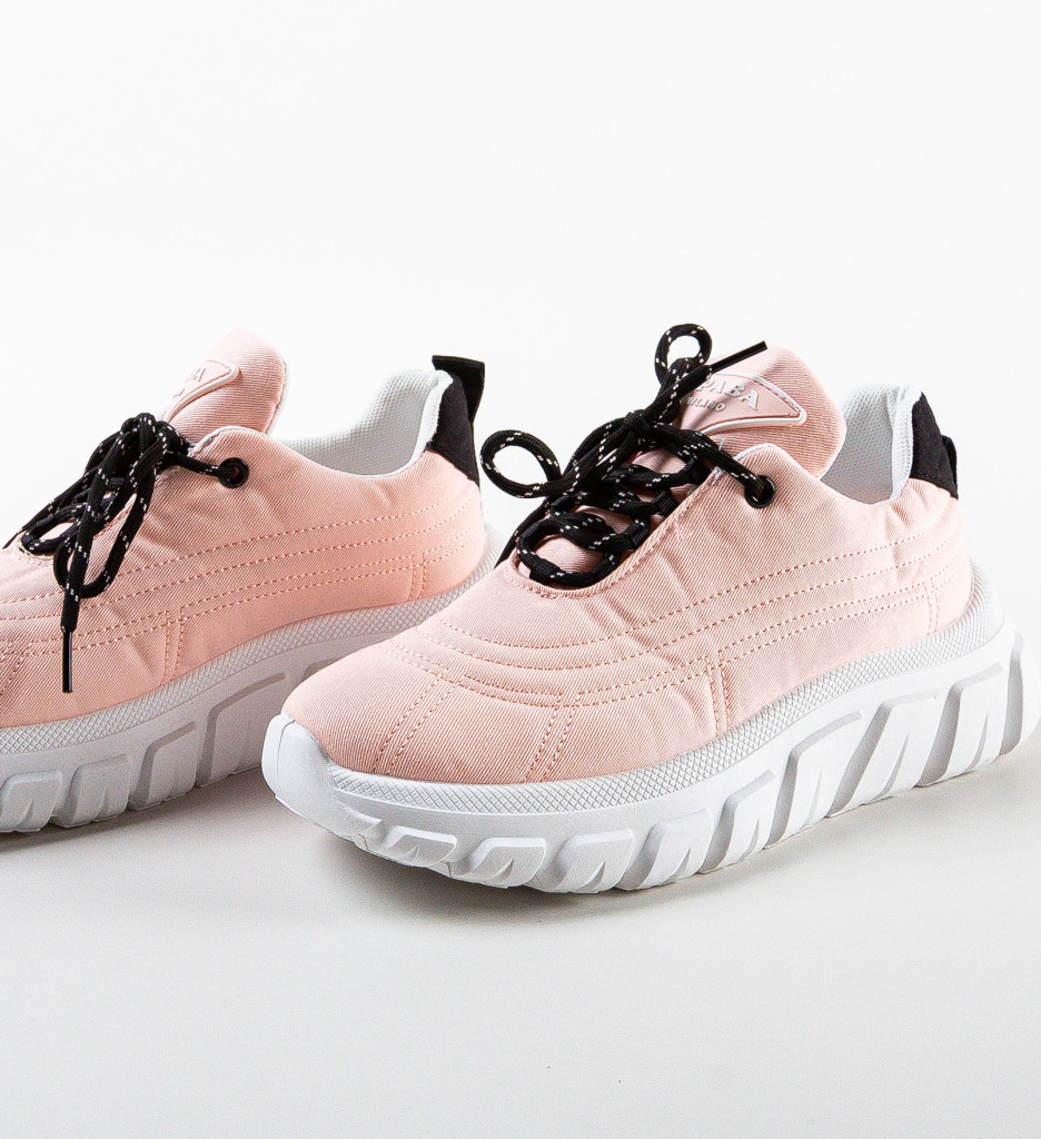 Sneakers Dama Aviana Roz - Confort și Stil - imagine 6