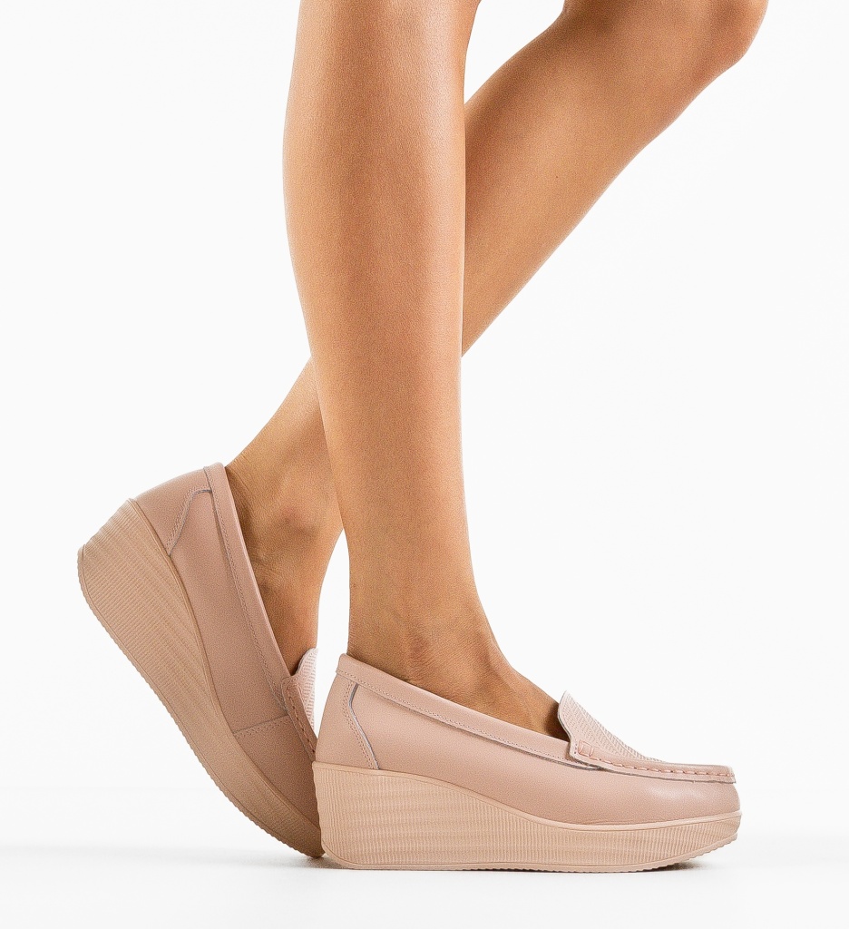 Pantofi Casual Ely Roz 2 - Confort și Stil