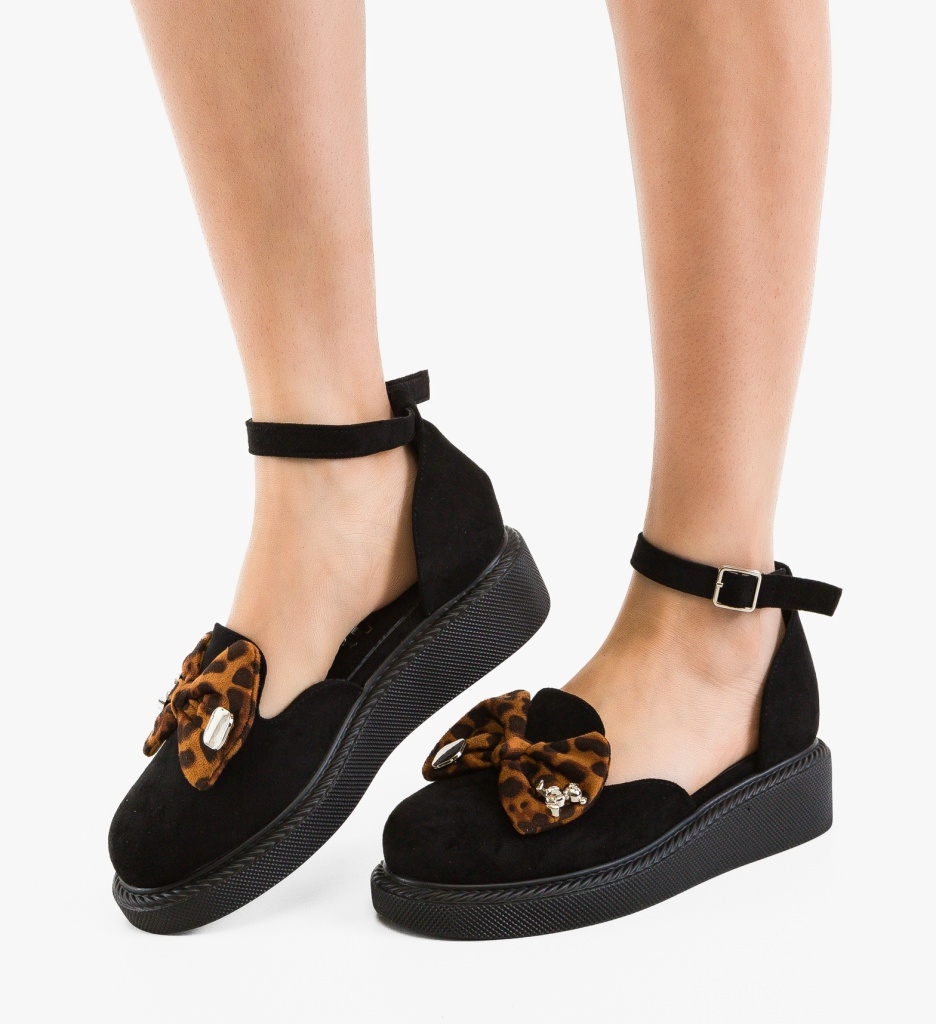 Pantofi Casual Barron Animal Print Eleganți - imagine 4