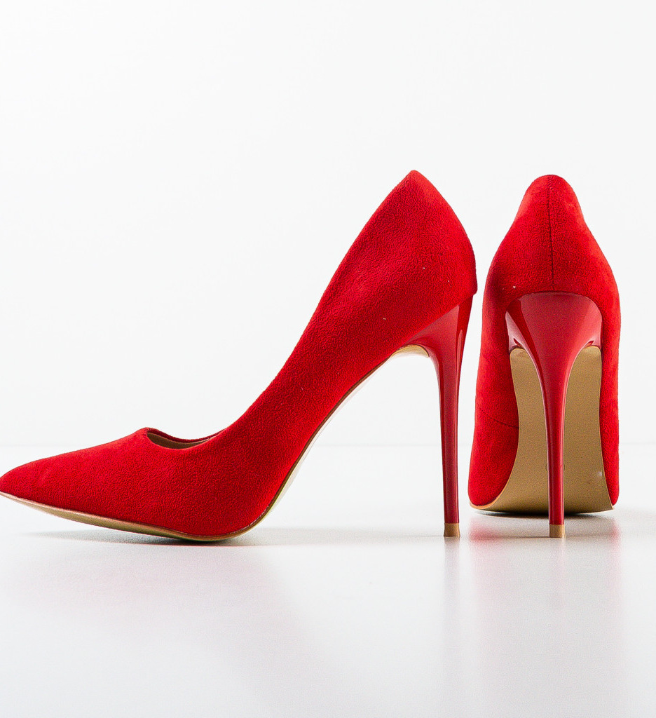 Pantofi Spiro Rosii | Eleganță și Stil - imagine 8