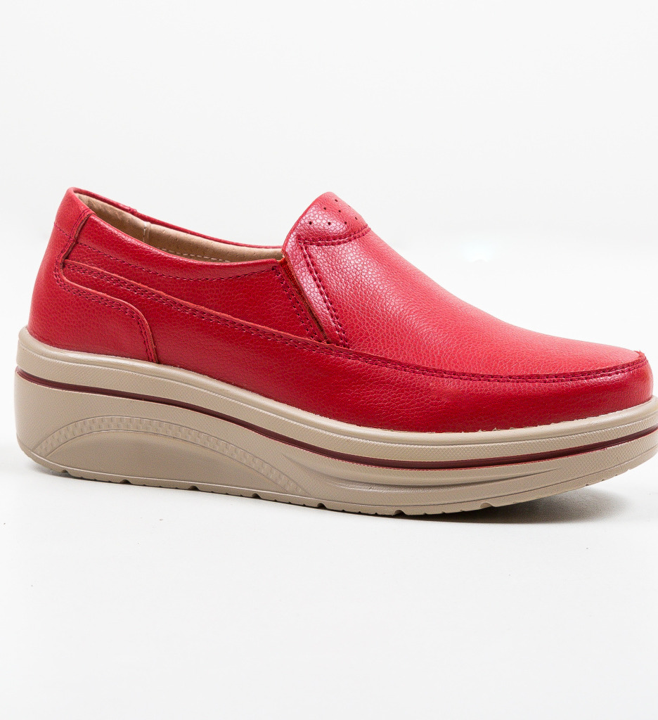 Pantofi Casual Rankin Rosii - Stil și Confort - imagine 6