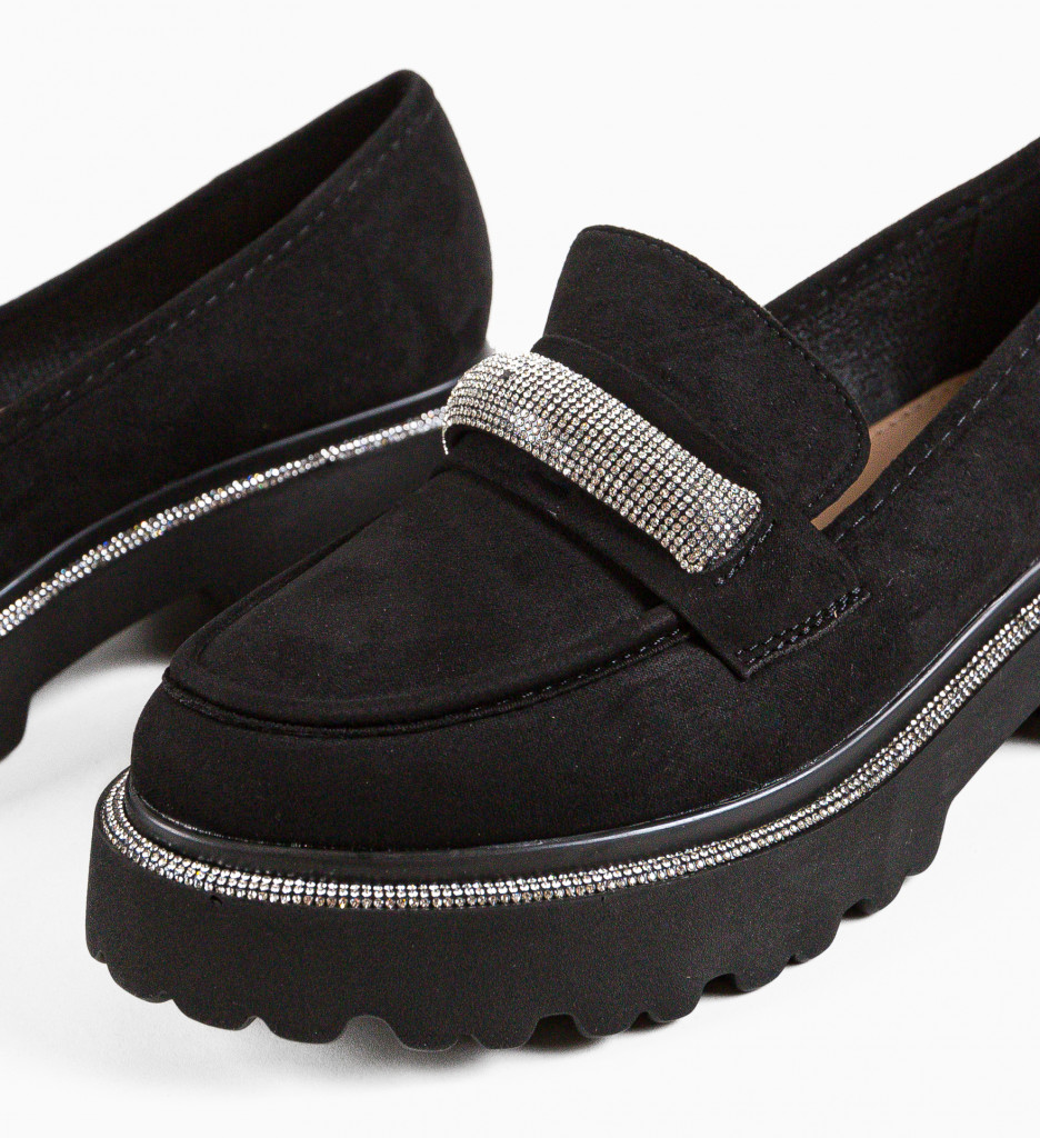 Pantofi Casual Smith Negri | Stilul Tău Zilnic - imagine 8