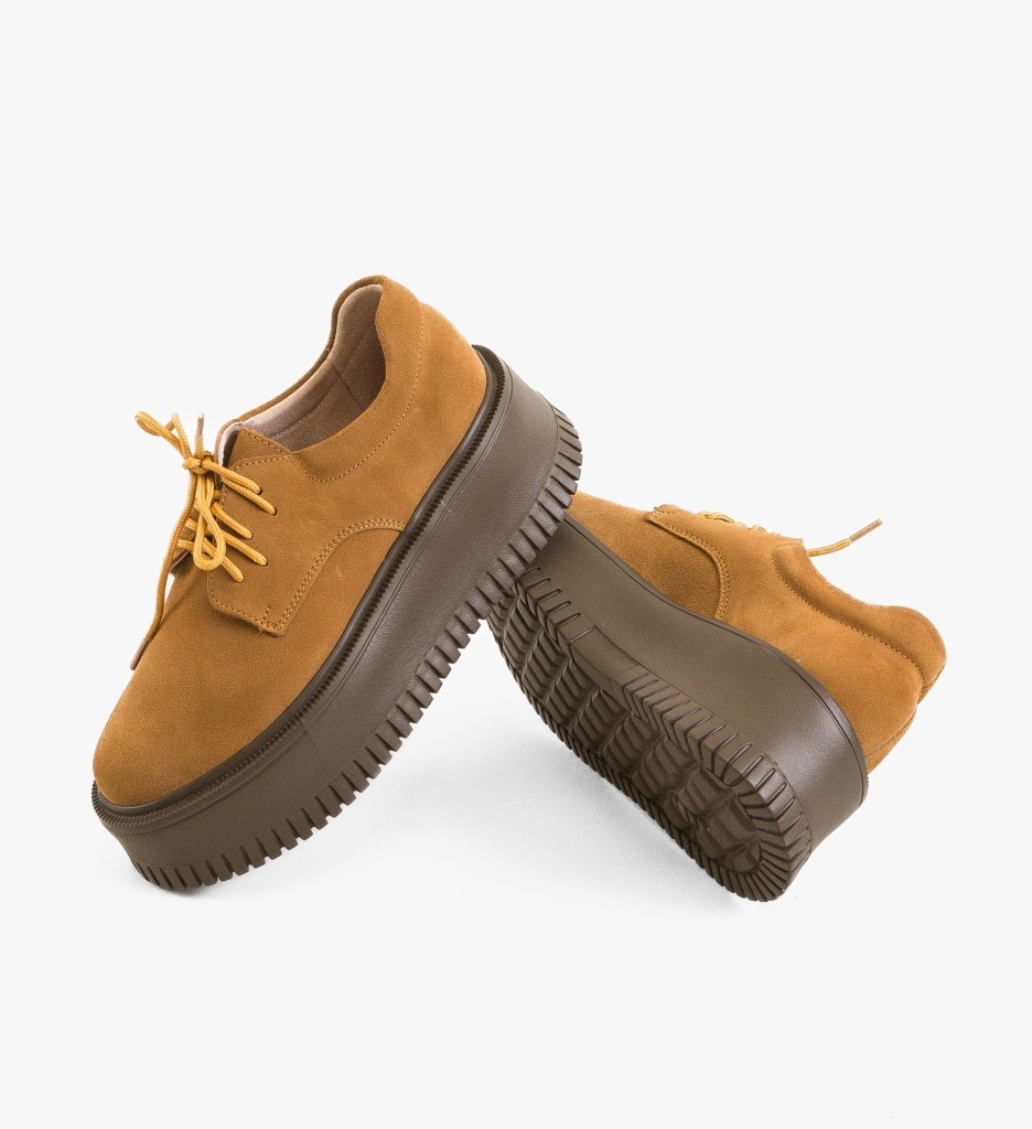 Pantofi Casual Dama Benve Camel | Confort - imagine 5