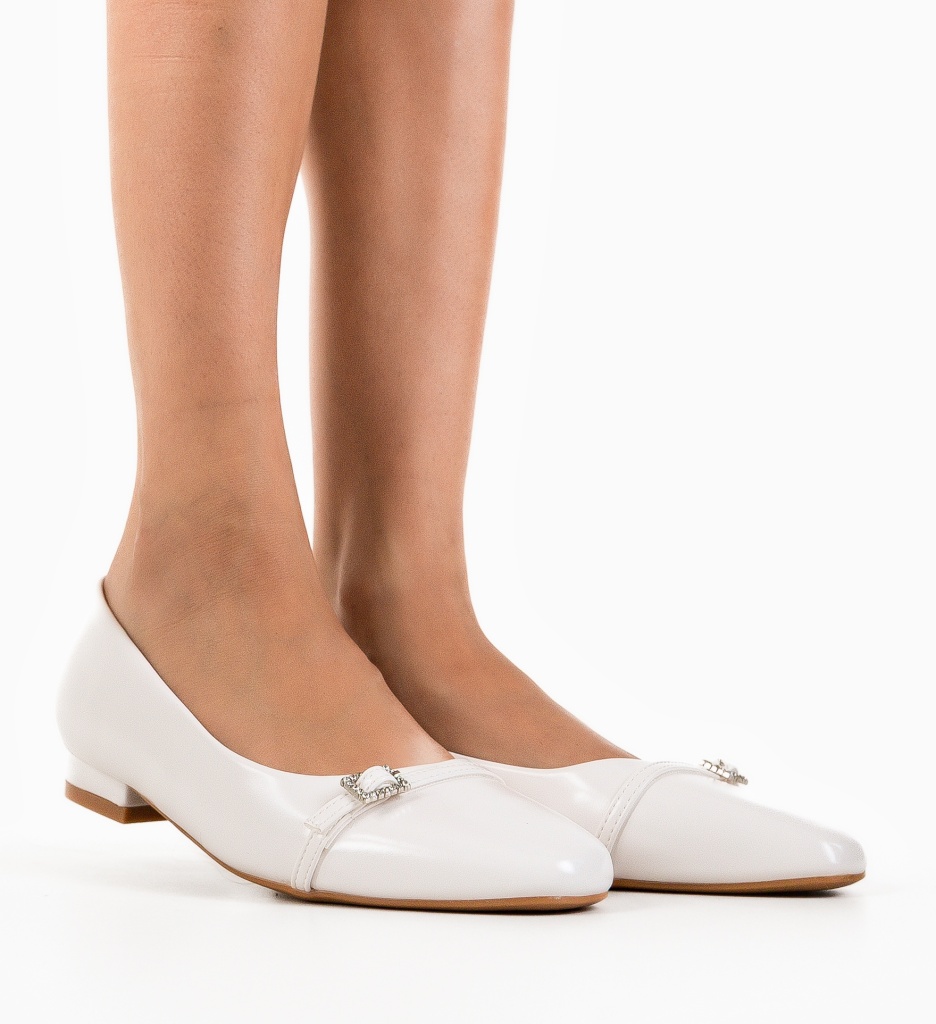 Balerini Albi Dama | Confort Zilnic - imagine 3