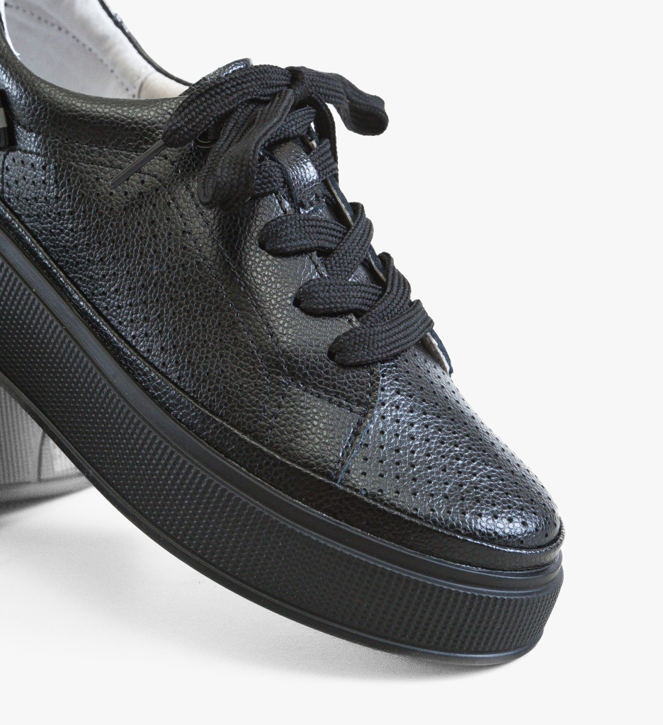 Pantofi Casual Papaye Negri | Confort și Stil Zilnic - imagine 5