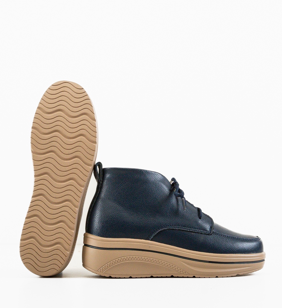Pantofi Casual Bergamon Bleumarin - Confort și Stil - imagine 6