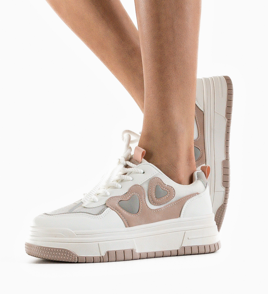 Sneakers Wells Roz 2 - Confort și Stil Feminin - imagine 3