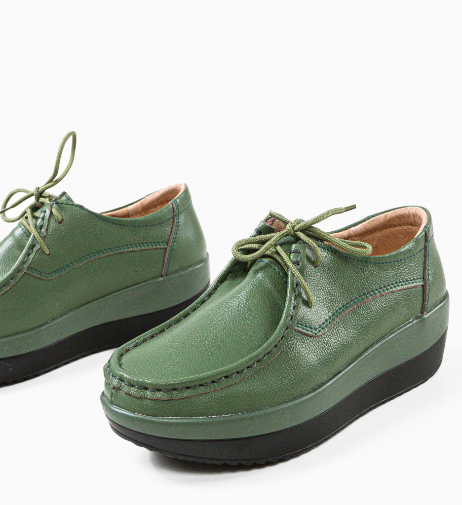 Pantofi Vlasta Verzi - Confort & Stil Zilnic - imagine 7