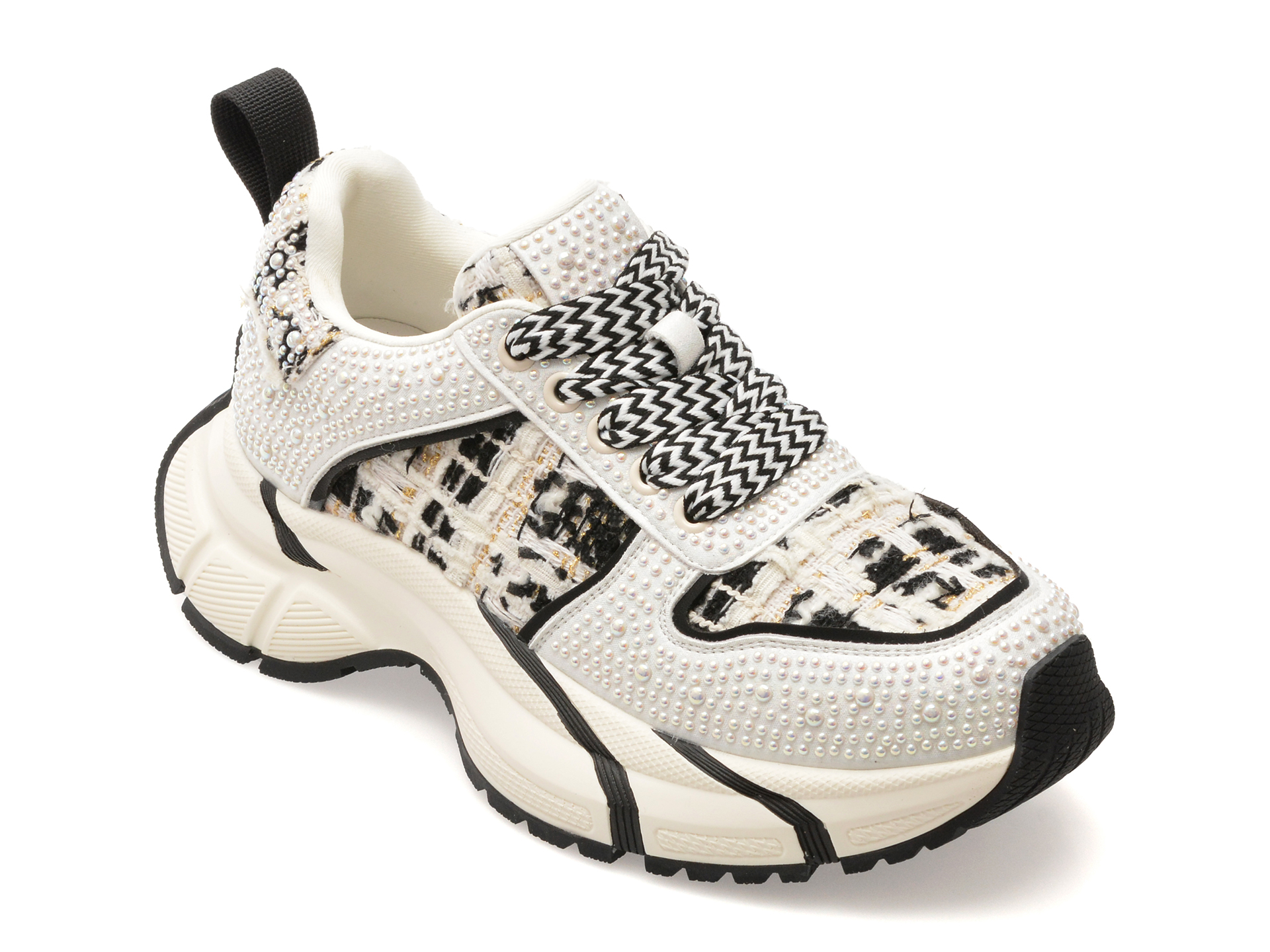 Pantofi Sport GRYXX Femei Alb-Negru - Confort