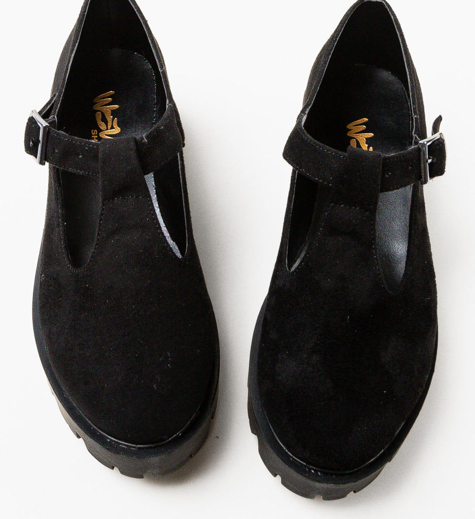 Pantofi Casual Lybon Negri - Confort și Stil - imagine 6