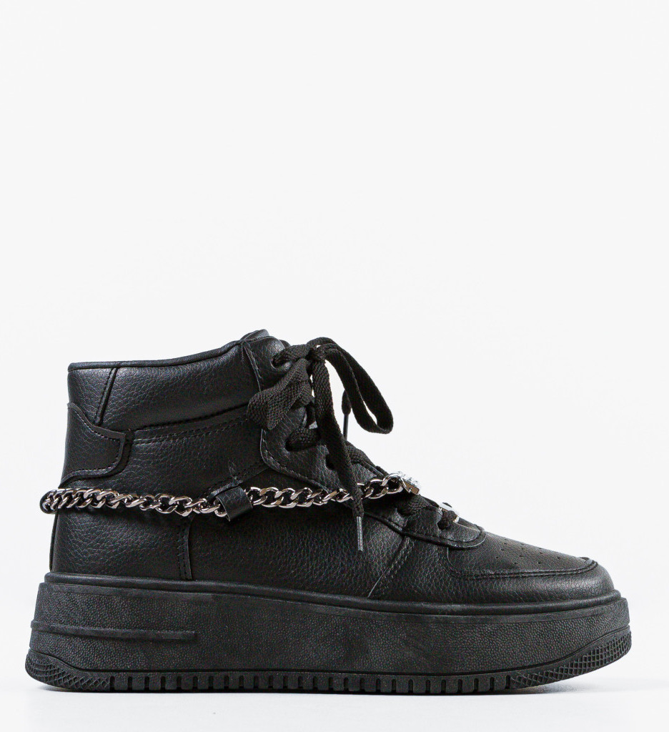 Pantofi Sport Lewys Negri | Confort & Stil - imagine 5