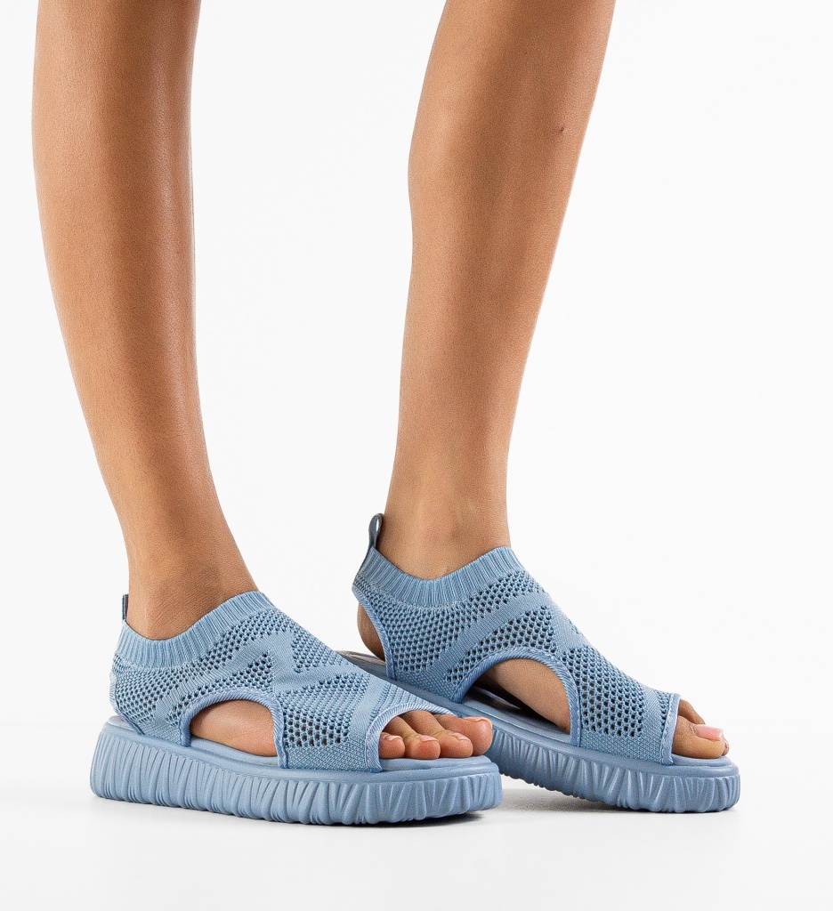 Sandale Existega Albastre - Confort & Stil - imagine 2