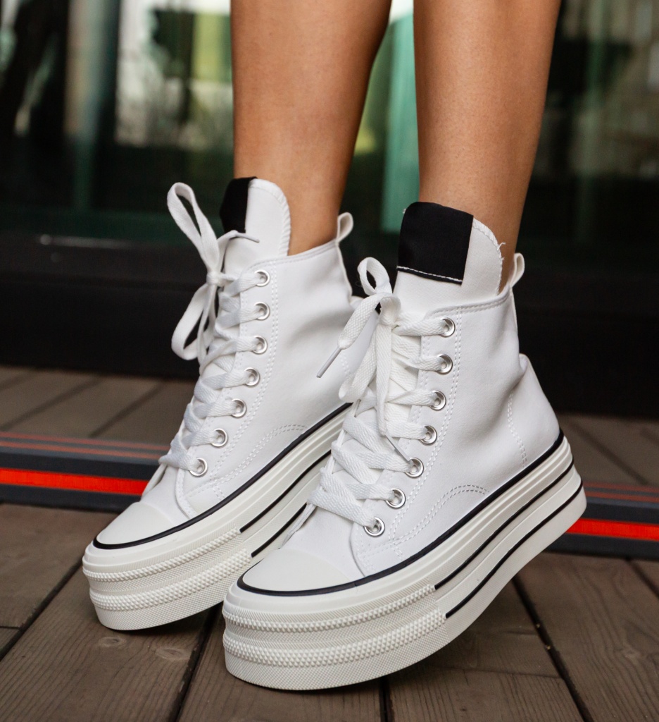 Pantofi Sport Dama Janice Albi - Confort Urban - imagine 5