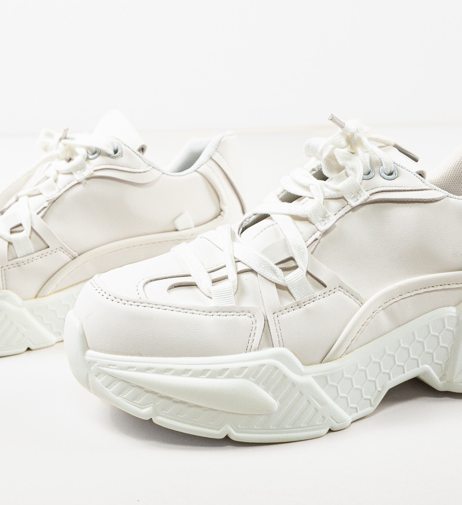 Sneakers Silvestra Albi - Confort și Stil - imagine 6