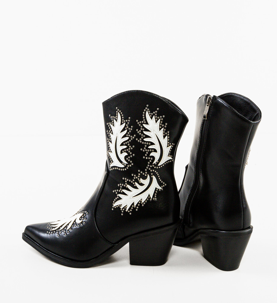 Botine Dama Maks Negre | Eleganță și Confort - imagine 6