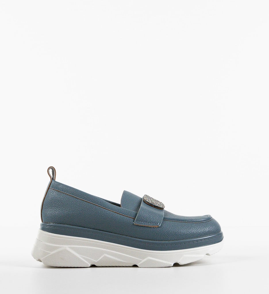 Pantofi Lonaza Albastri Casual - Confort & Stil - imagine 8