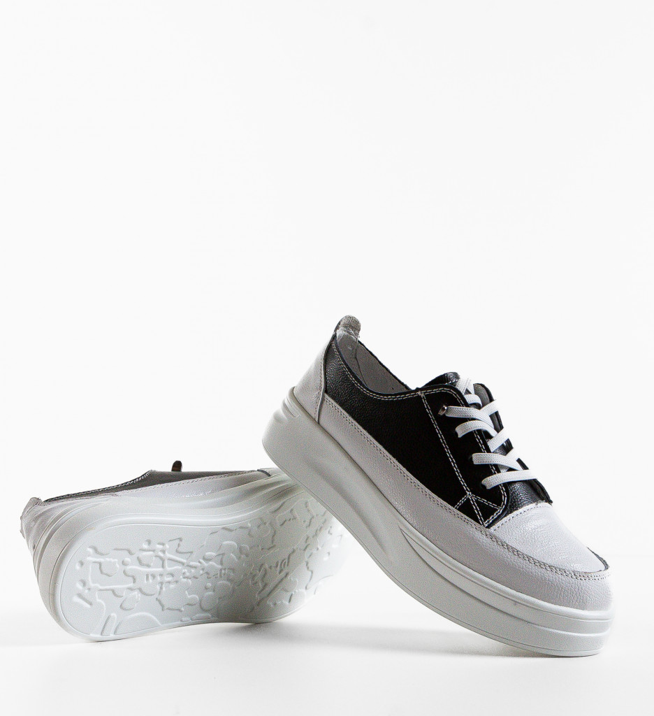 Sneakers Dama Versec Negri - Confort & Stil - imagine 6