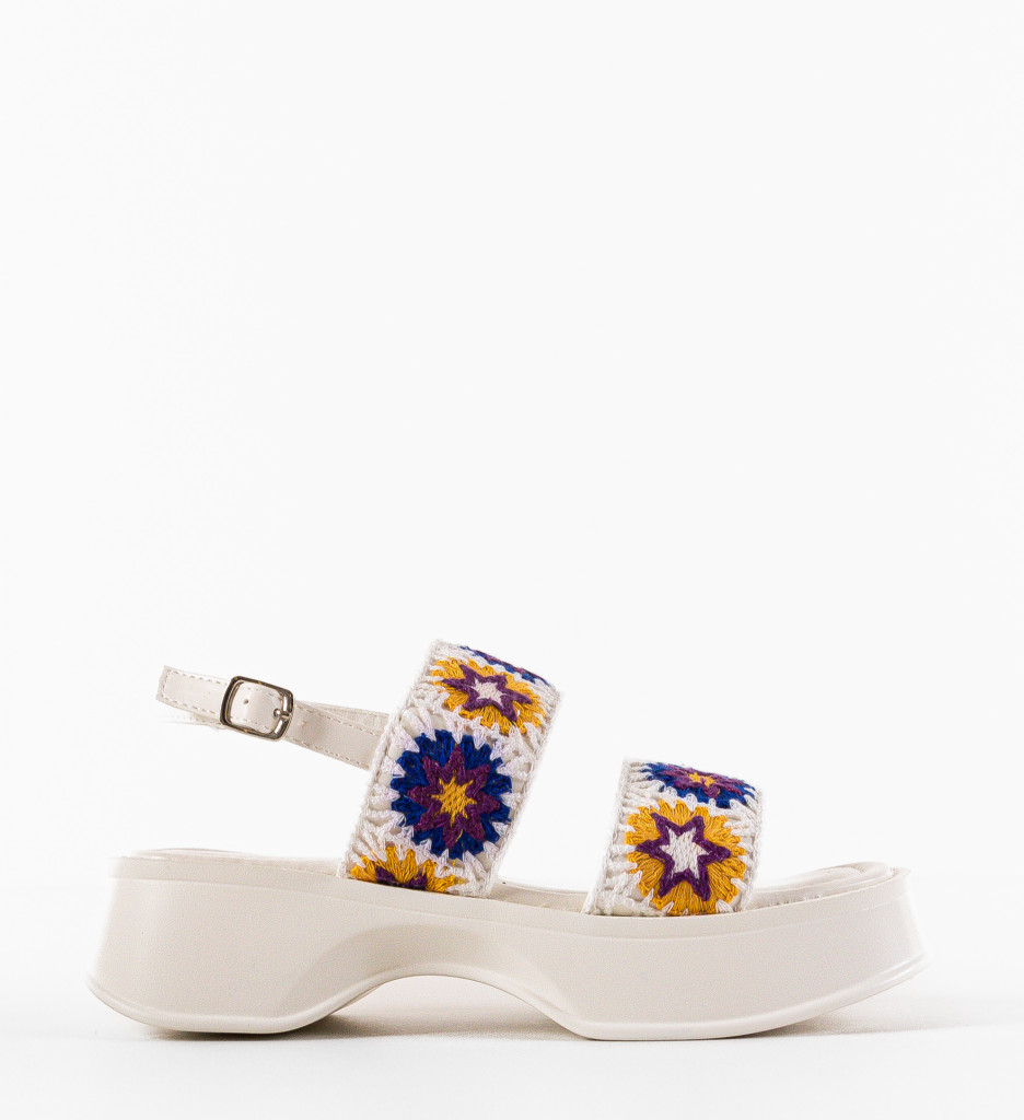 Sandale Dama Simba Albe | Eleganță și Confort
